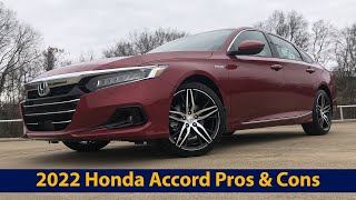 What Are The Pros And Cons Of The 2022 Honda Accord