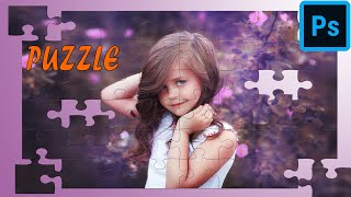 How to Make a Puzzle from a Photo in Adobe Photoshop