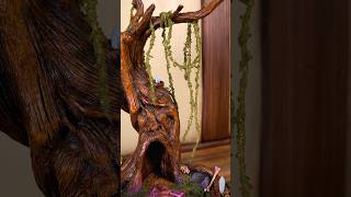 My favorite trick for Realistic creepy vines #miniatureterrain