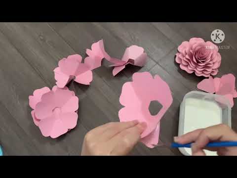 Video Handmade - Cách làm hoa giấy trang trí đơn giản ||... - youtube
