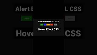 Cara Membuat Alert Button Dengan HTML CSS #mengareit #shorts #htmlcss