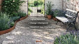 Lupgrade Idéale Pour Votre Jardin Bordures En Acier Corten Par Cortori