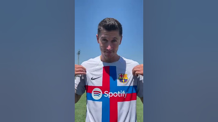 Robert Lewandowski is REPPIN’