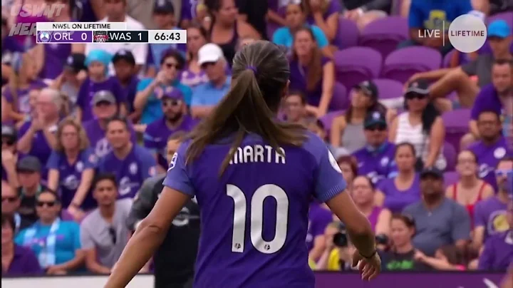 Orlando pride vs Washington spirits, Marta, Harris...
