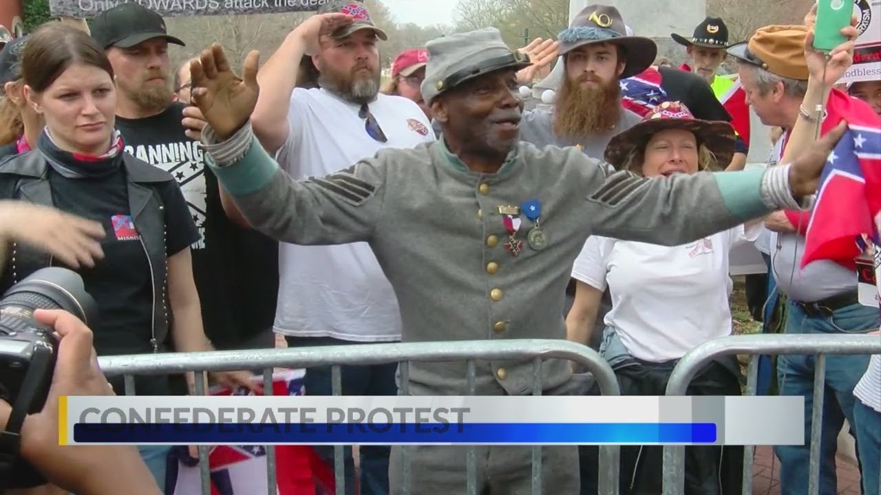 Black confederate supporter says Ole Miss CSA Monument is 
