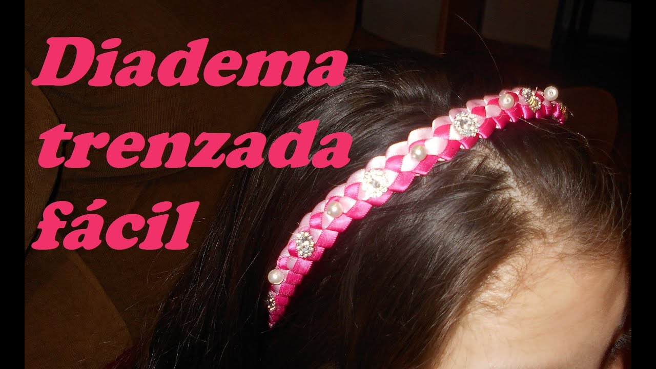 Como hacer diademas de tela para niñas