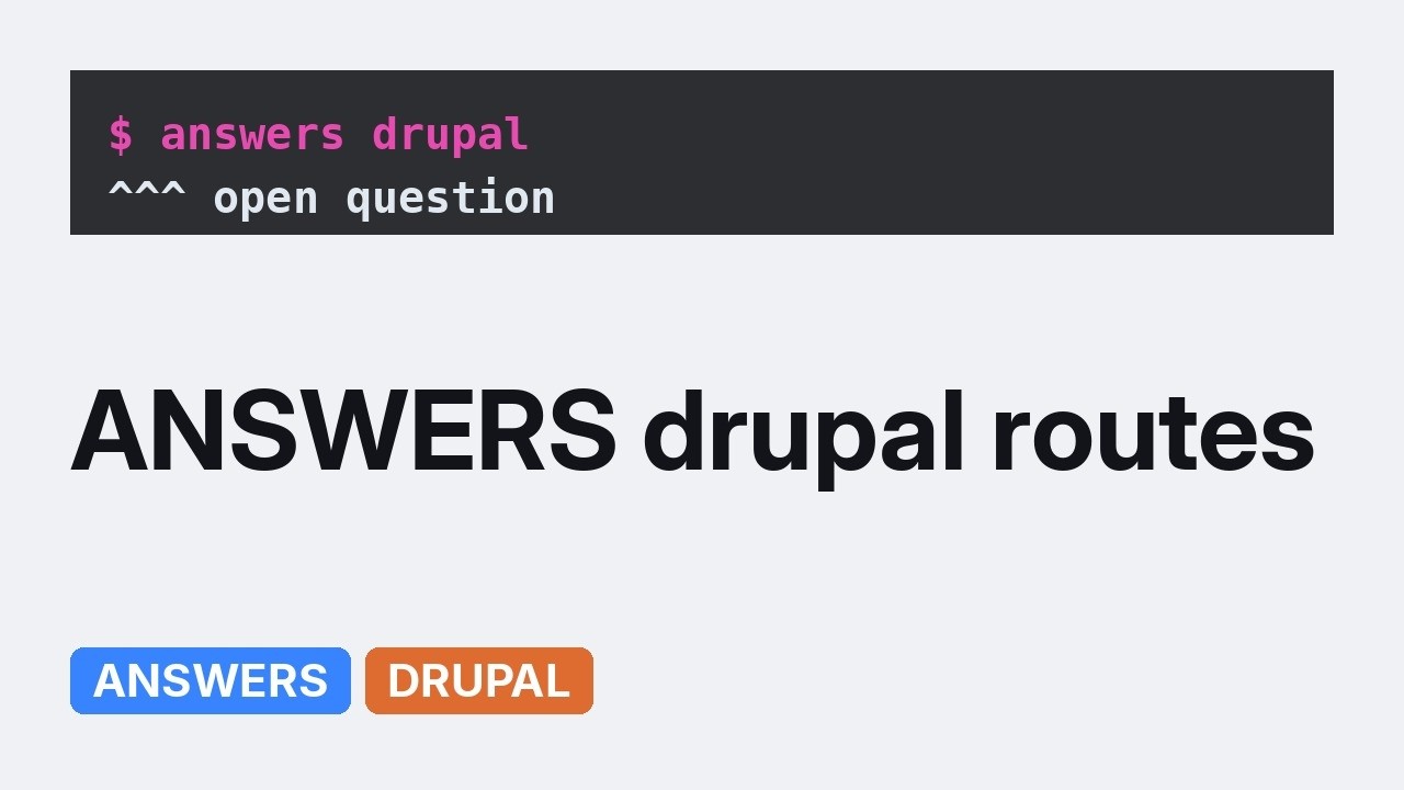 Drupal: Get the parent items of a menu item - YouTube