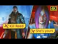 Cyberpunk ► Kill Reed or Betray So Mi (Songbird&#39;s Path) — Phantom Liberty Ending. [Both Outcomes]