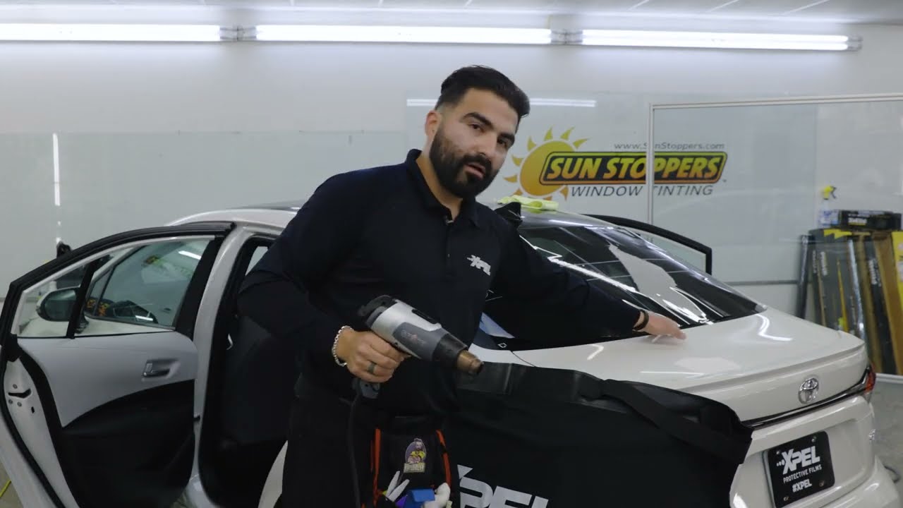 Как затонировать практически любое заднее стекло!