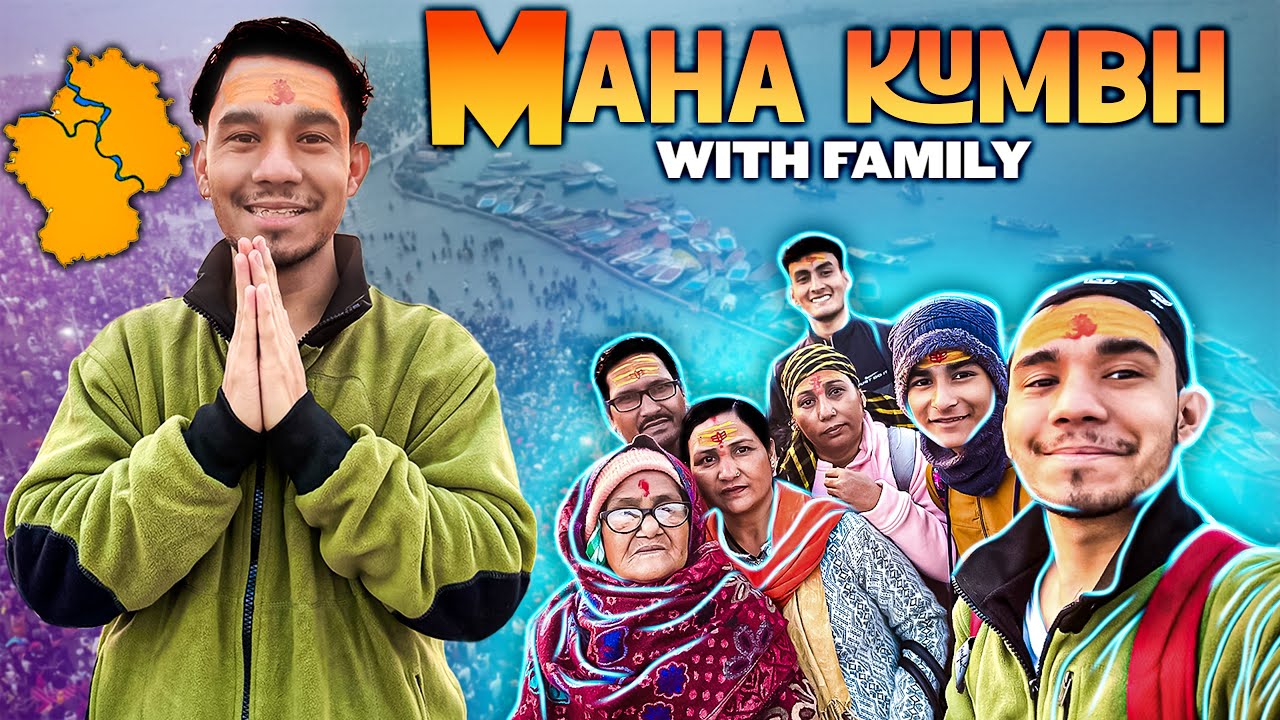 Maha Kumbh Mela Prayagraj 2025 With Family Vlog | Harry Chand Vlog ...