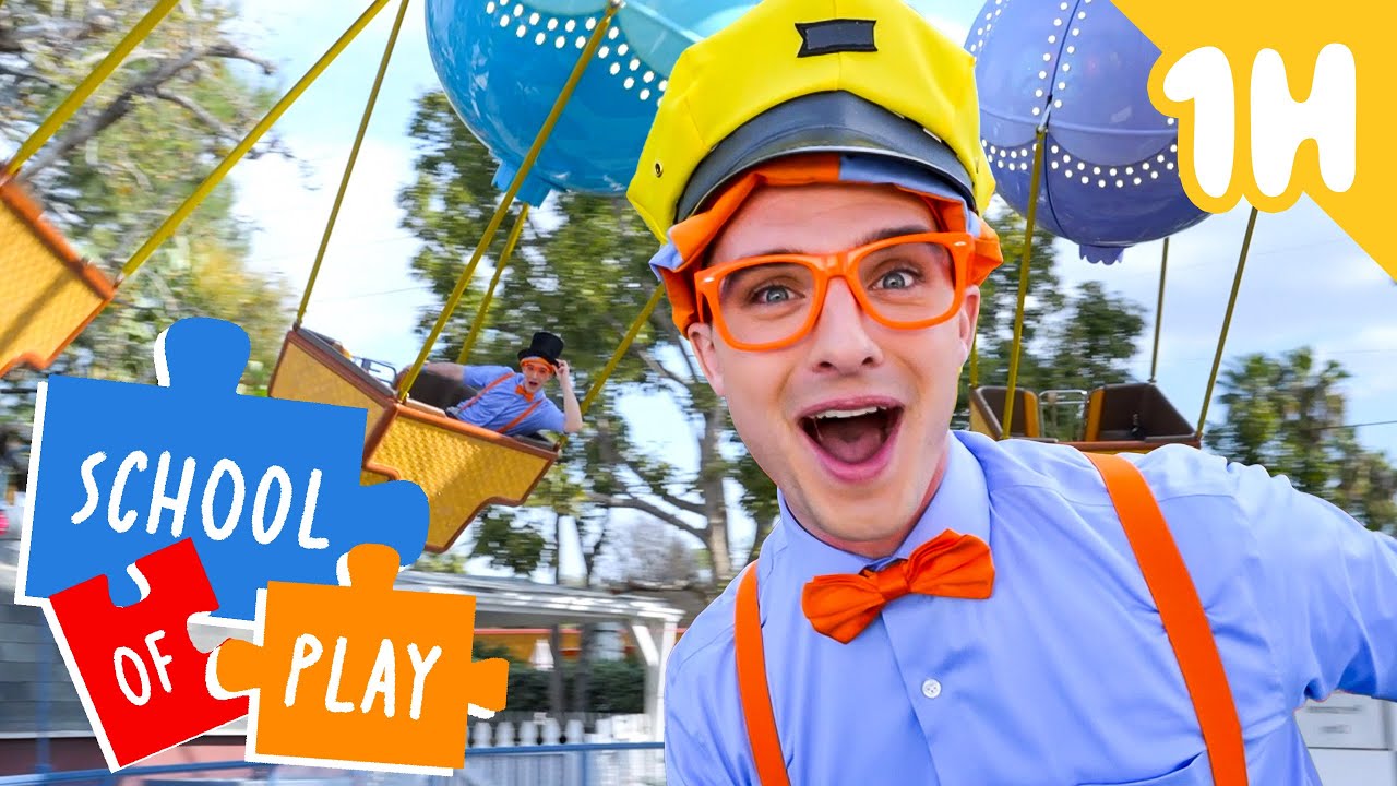 Blippi Rides A Hot Air Balloon! Learn About Vehicles 🚕 | Blippi ...