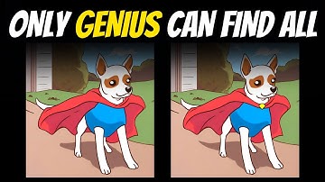 Spot the Difference | Brain training [ Find The Difference #7 ] 🧠