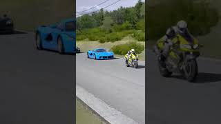 Suzuki TL1000R vs Hypercars #shorts #suzuki #superbike #supercars #racing #car #cars #bikelover