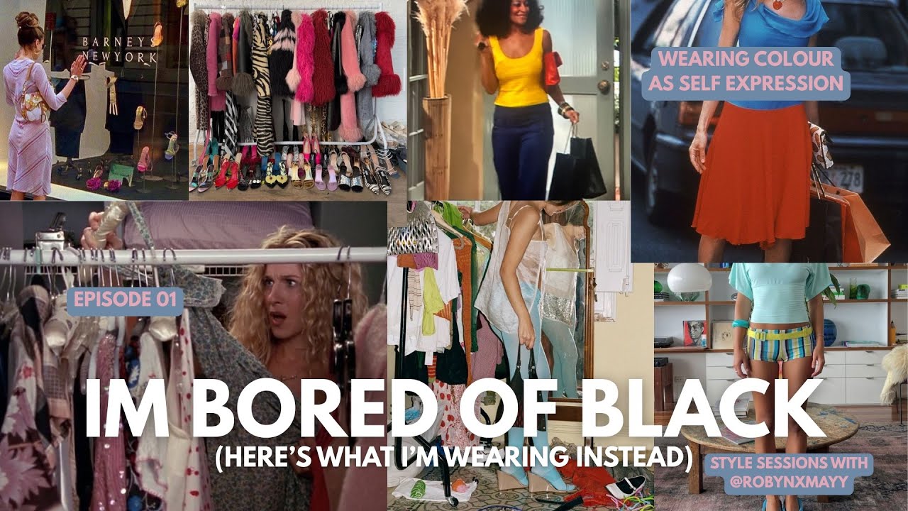 Im Bored of Wearing Black | What I’m Wearing Instead