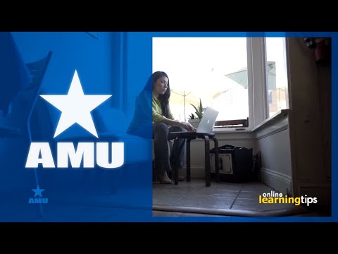 Week 1 in the Online Classroom: How to Be Successful | American Military University (AMU)