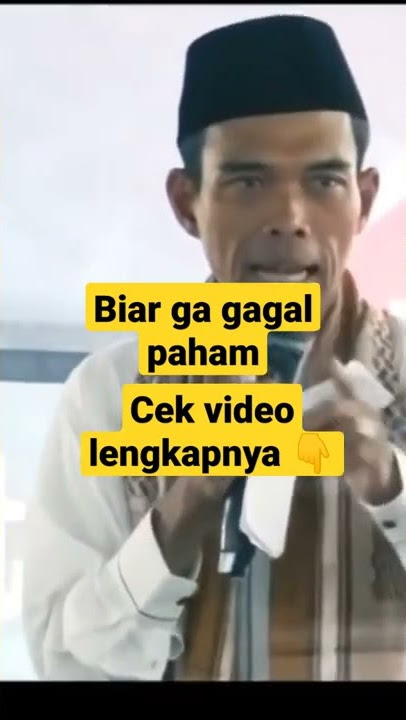 gara gara tatto! ustad abdul somad