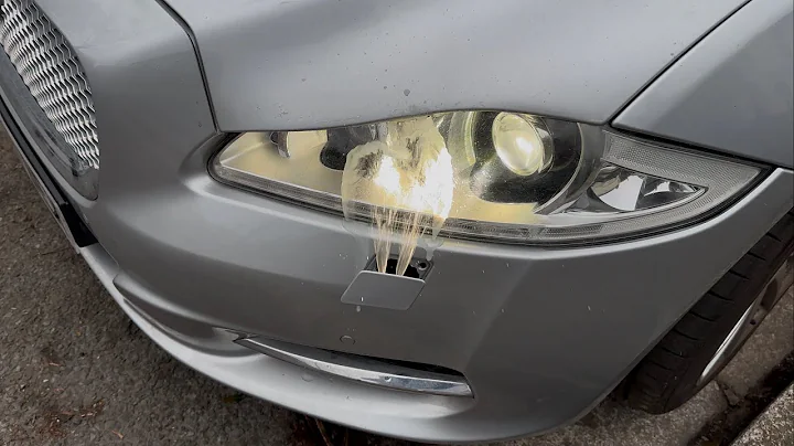 How2 replace bumper light washers on Jaguar XJ X351
