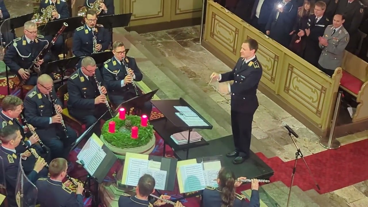 Glück auf - Luftwaffenmusikkorps Erfurt in Frankenberg 10.12.24