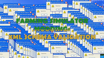 How and why to use XML Schema Validation in your Farming Simulator mods