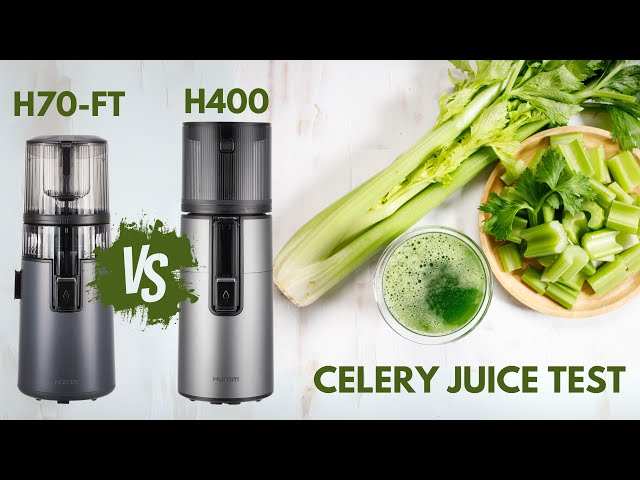 Hurom H70-FT vs H400 — Which Juicer Makes Better Celery Juice