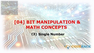 Single Number | Bit Manipulation & Math Concepts | Problem - 3 | Tamil | #SingleNmbr #Java #CodeRack