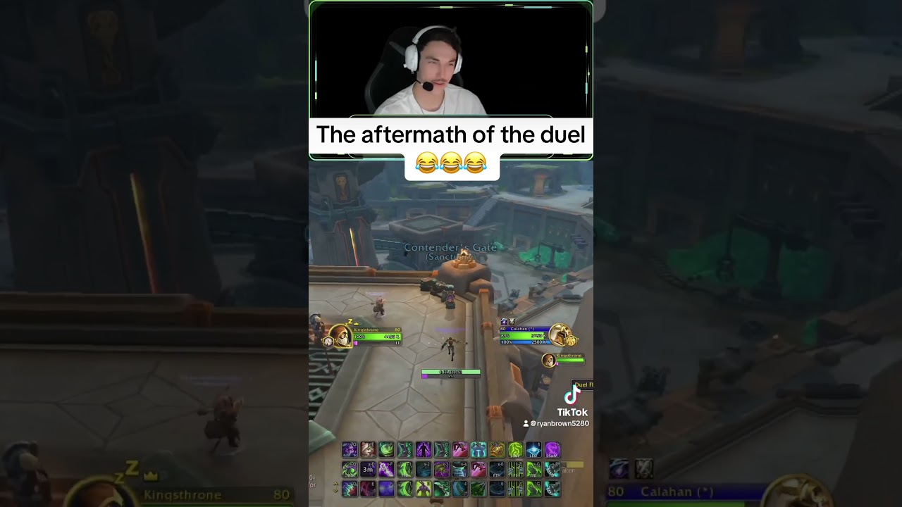 The aftermath of the duel 😂 