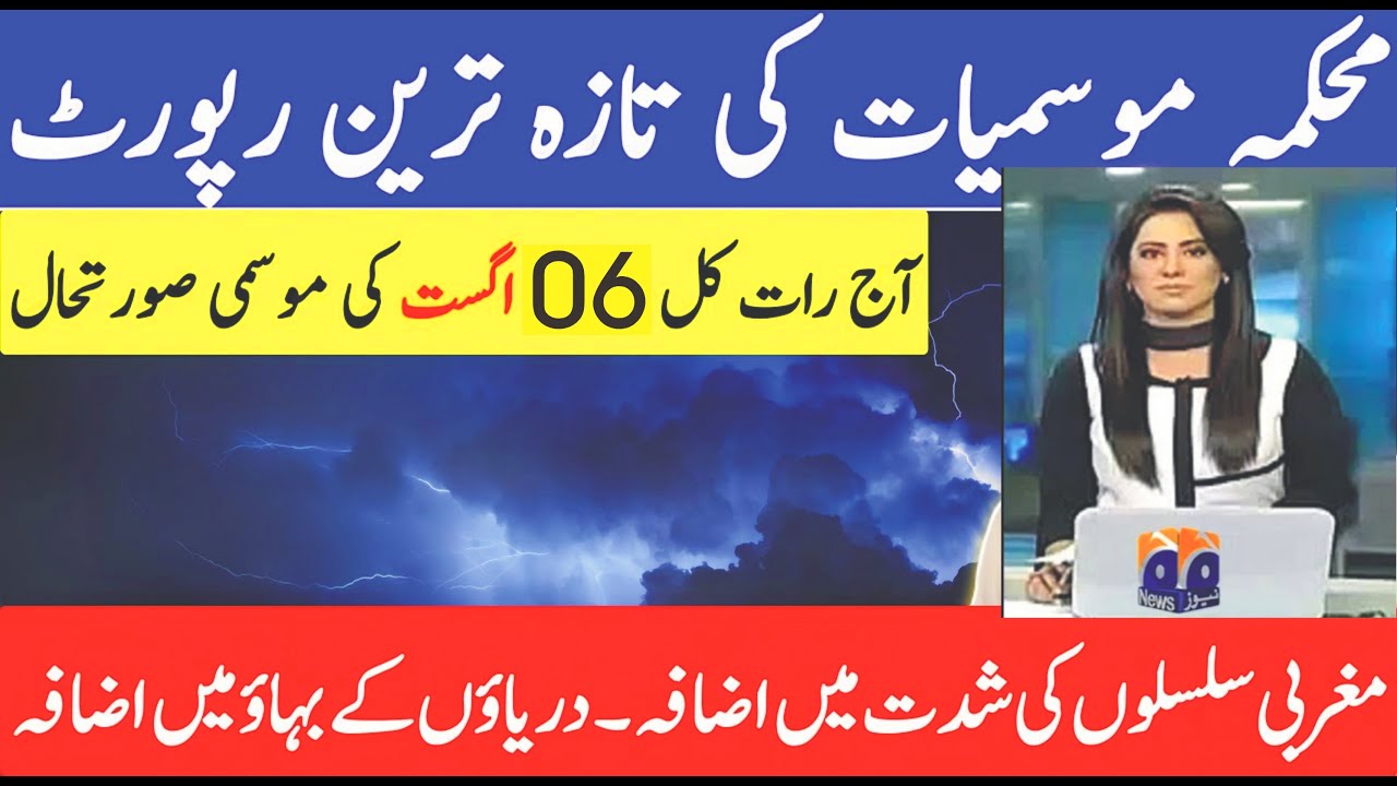 Monsoon Latest Update | Mausam Ka Hal | Weather Forecast Pakistan Royal News Tv