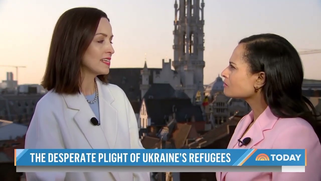 Global Donation Show Support For Ukraine Refugees