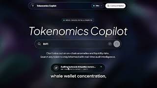 Tokenomics Copilot: Autonomous AI Security Agent on BNB Chain