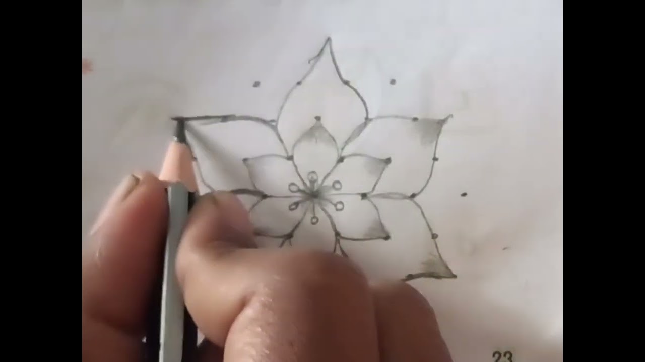 7 ×4 Dots Simple  Flower 🌼🌺🌼