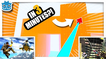 How To Make a GRAPPLING HOOK in GODOT 3D