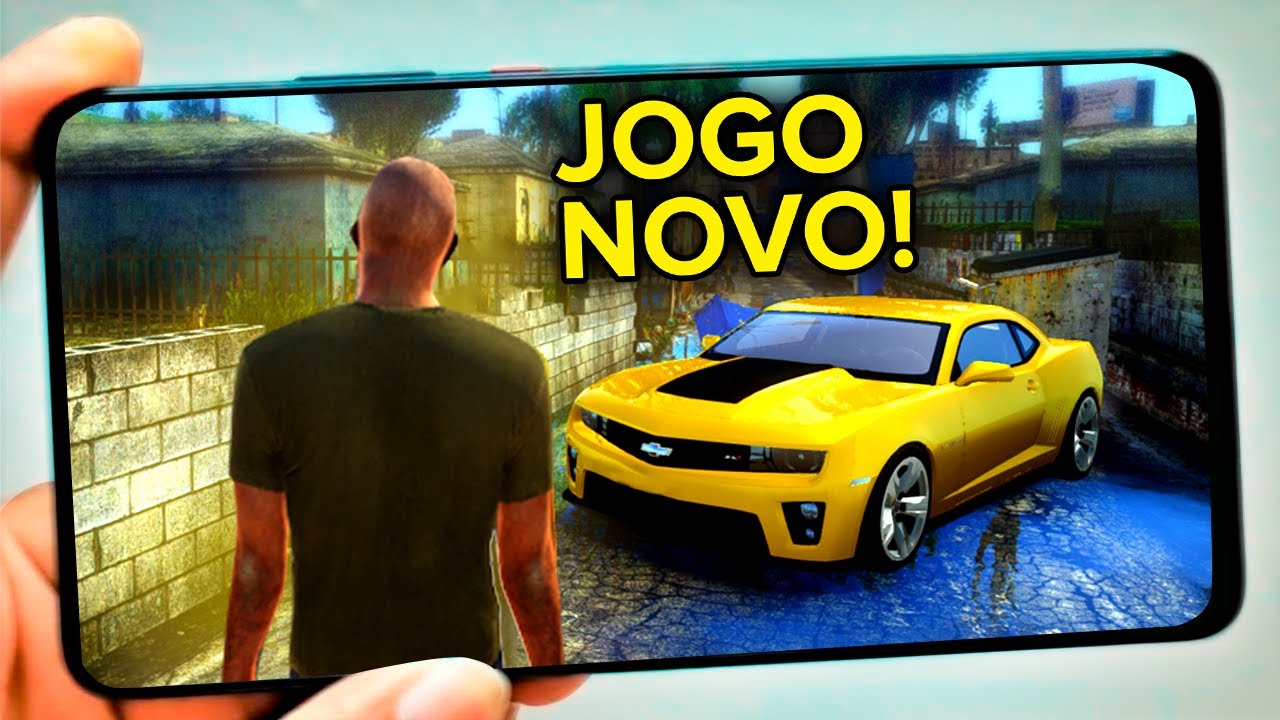 CAI NA BLITZ COM O CARRO DO OVO NO NOVO JOGO ESTILO GTA 