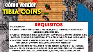 CÓMO VENDER TIBIA COINS A UN RESELLER OFICIAL - VENDER TIBIA COINS (TUTORIAL 2026)