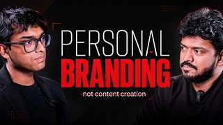 How I’d Build a Personal Brand From Scratch in 2026 Ft Sudharsanan Ganapathy  screenshot 1