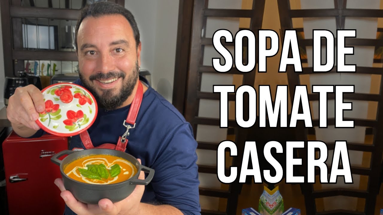 ¿Cómo hacer Sopa o Crema de Tomate? | Receta Fácil