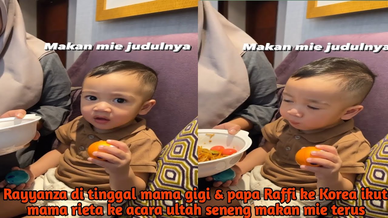 Rayaz Mama R Rayyanza Ditinggal Mama Gigi&Papa Raffi Ke Korea!!? Rayyanza Ikut Mama ...