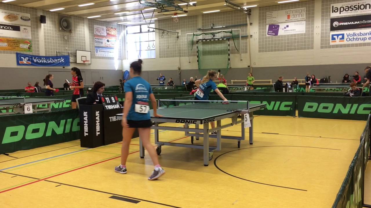 Sophia Klee und Anastasia Bondareva im TOP48-Finale von Ochtrup