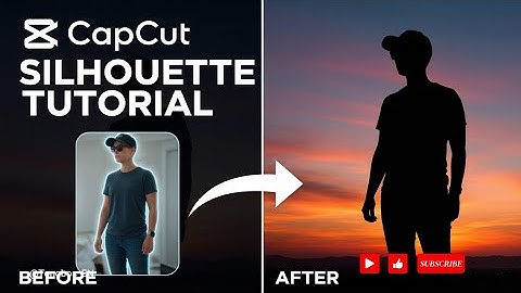 Silhouette Edit On CapCut || CapCut Tutorial || Tips and Trick CapCut