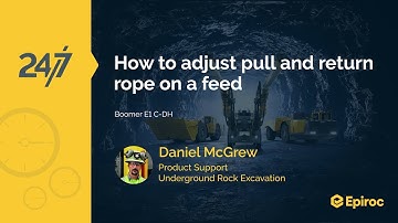 How to adjust pull and return rope on a feed | Boomer E1 C-DH