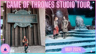 Game Of Thrones Studio Tour Vlog Belfast Ireland Targaryen Stark Westeros May 2024 HBO Costumes Prop