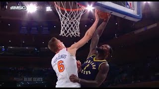 Kristaps Porzingis - Defensive Dynamo 17/18 Part 2