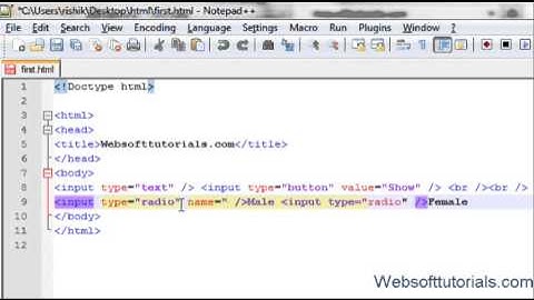 html and css in hindi / urdu Tutorial - 14 - textboxes. radio buttons, checkboxes in html