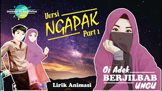 [ENDINGNYA BIKIN NYESEK] Oi Adek Berjilbab Ungu versi Ngapak_part1 lirik animasi