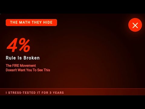 Thumbnail for The FIRE Movement Is Lying To You (The Real Math)