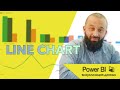 Line Chart | Визуализации данных в Power Bi