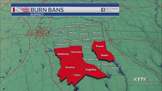 Burn ban issued for Anderson County