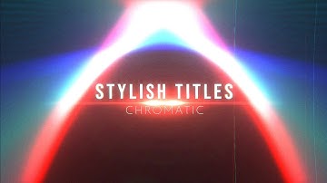 VHS Retrowave Cinematic Title [After Effects Template]
