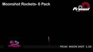 Stealth Fireworks - Moonshot Rockets 6 Pack