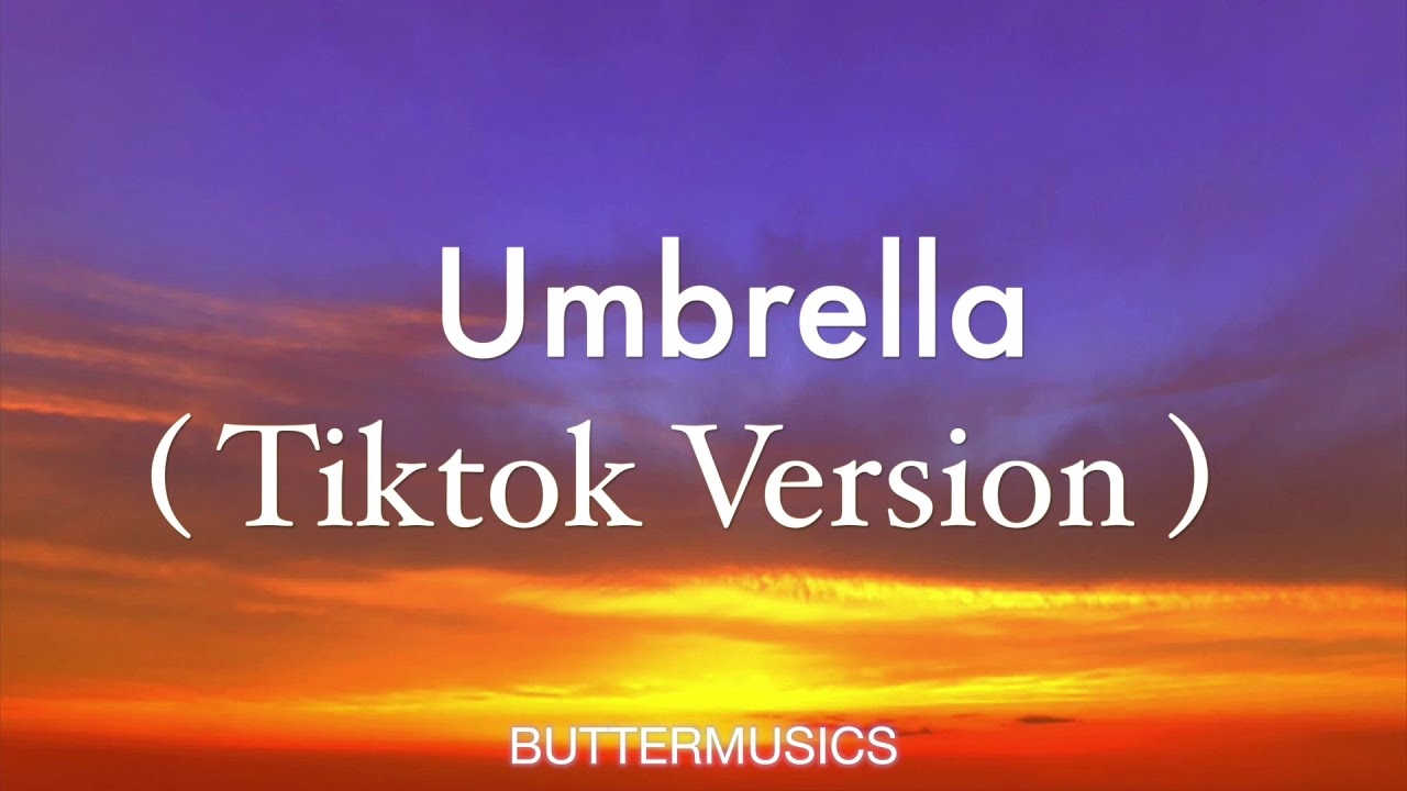 Umbrella Ember Island Lyrics (TikTok Version) YouTube