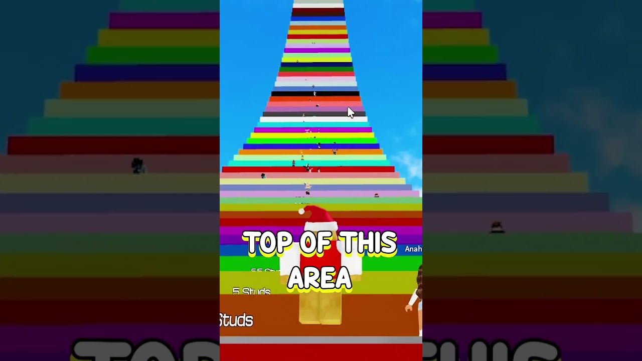 How High can you JUMP in Roblox? #shorts #roblox